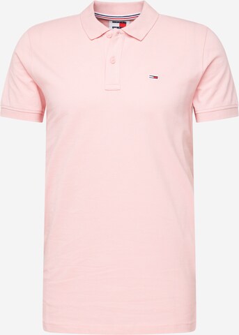 T-Shirt Tommy Jeans en rose : devant