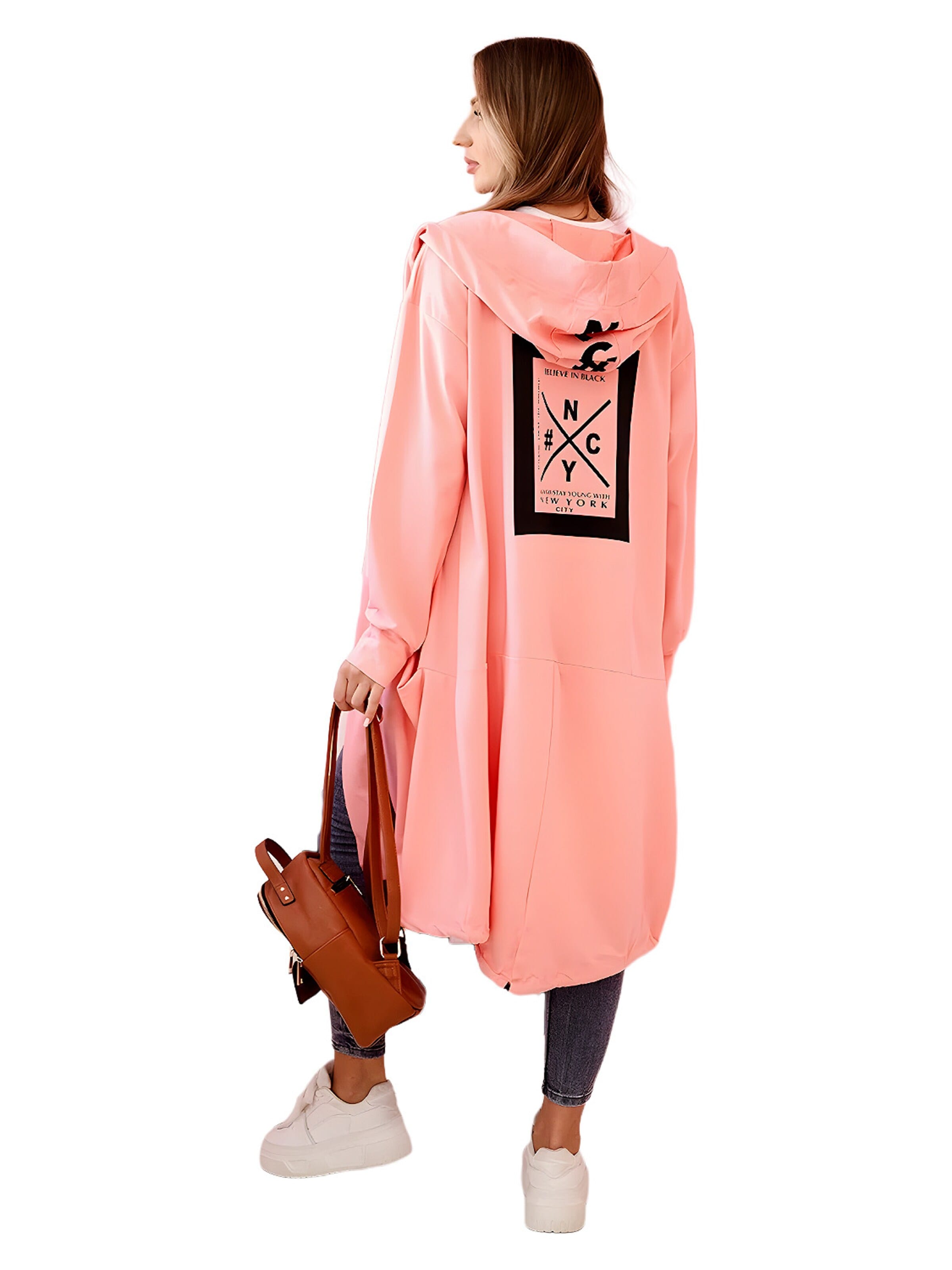 Lumera Gebreid vest in Oranje