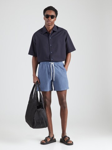 Regular Pantalon chino 'NOVELTY' HOLLISTER en bleu
