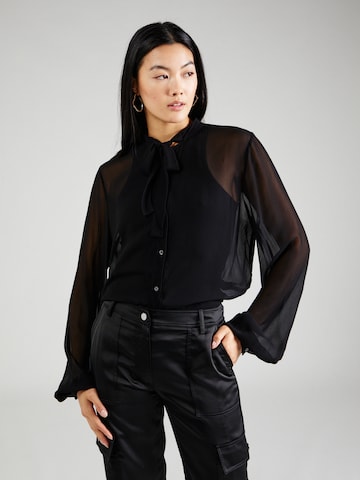 HUGO Red Blouse 'Emyana' in Black: front