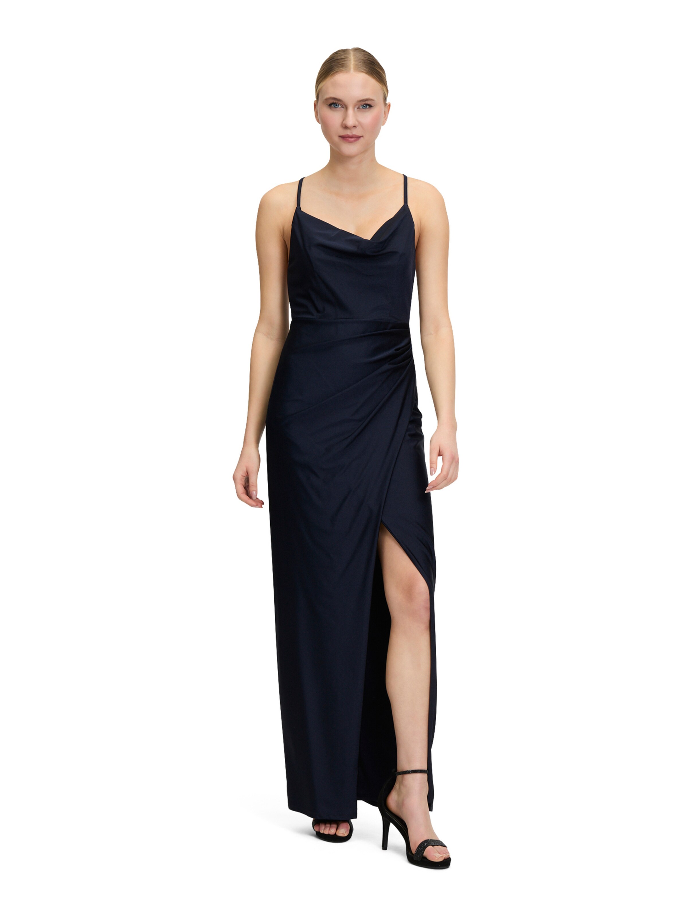 Vera Mont Õhtukleit, värv sinine: eest vaates