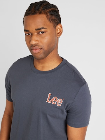 Lee T-Shirt 'ESSENTIAL' in Blau