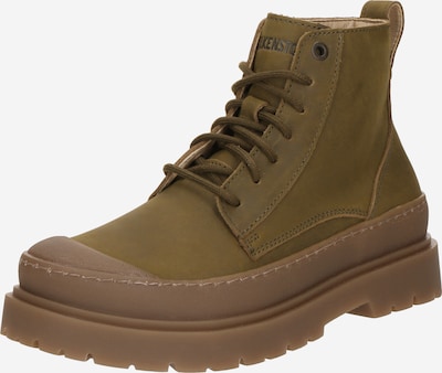 Suvarstomieji kulkšnis dengiantys batai 'Prescott' iš BIRKENSTOCK, spalva – alyvuogių spalva, Prekių apžvalga