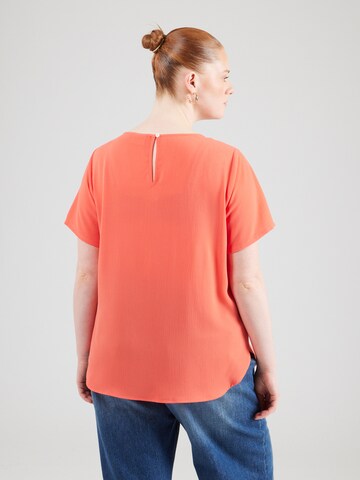 ONLY Carmakoma Blus 'CARVICA' i röd