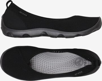 Crocs Ballerina 35 in Schwarz: Vorderseite