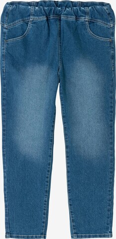 SHEEGO Jeggings in Blauw: voorkant