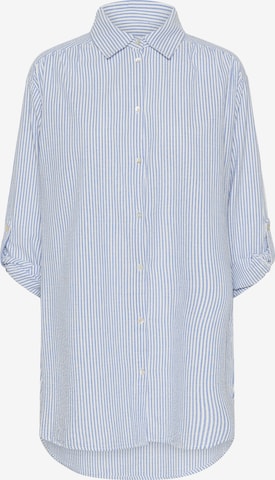 SAINT TROPEZ Blouse in Blue: front