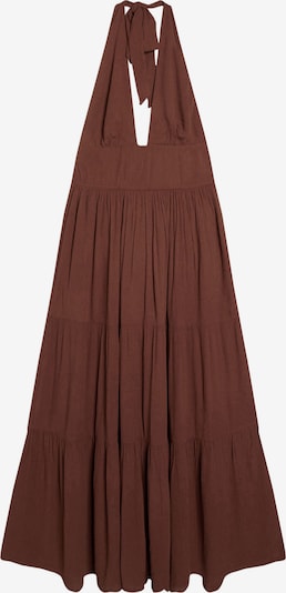 Bershka Mekko 'VESTIDO' koossa 34 värissä ruskea, Tuotenäkymä