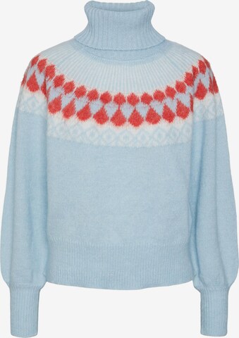 PIECES Sweater 'SAVA' in Blue: front