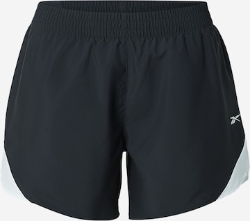 Reebok Regular Sports trousers 'ID TRAIN' in Black: front