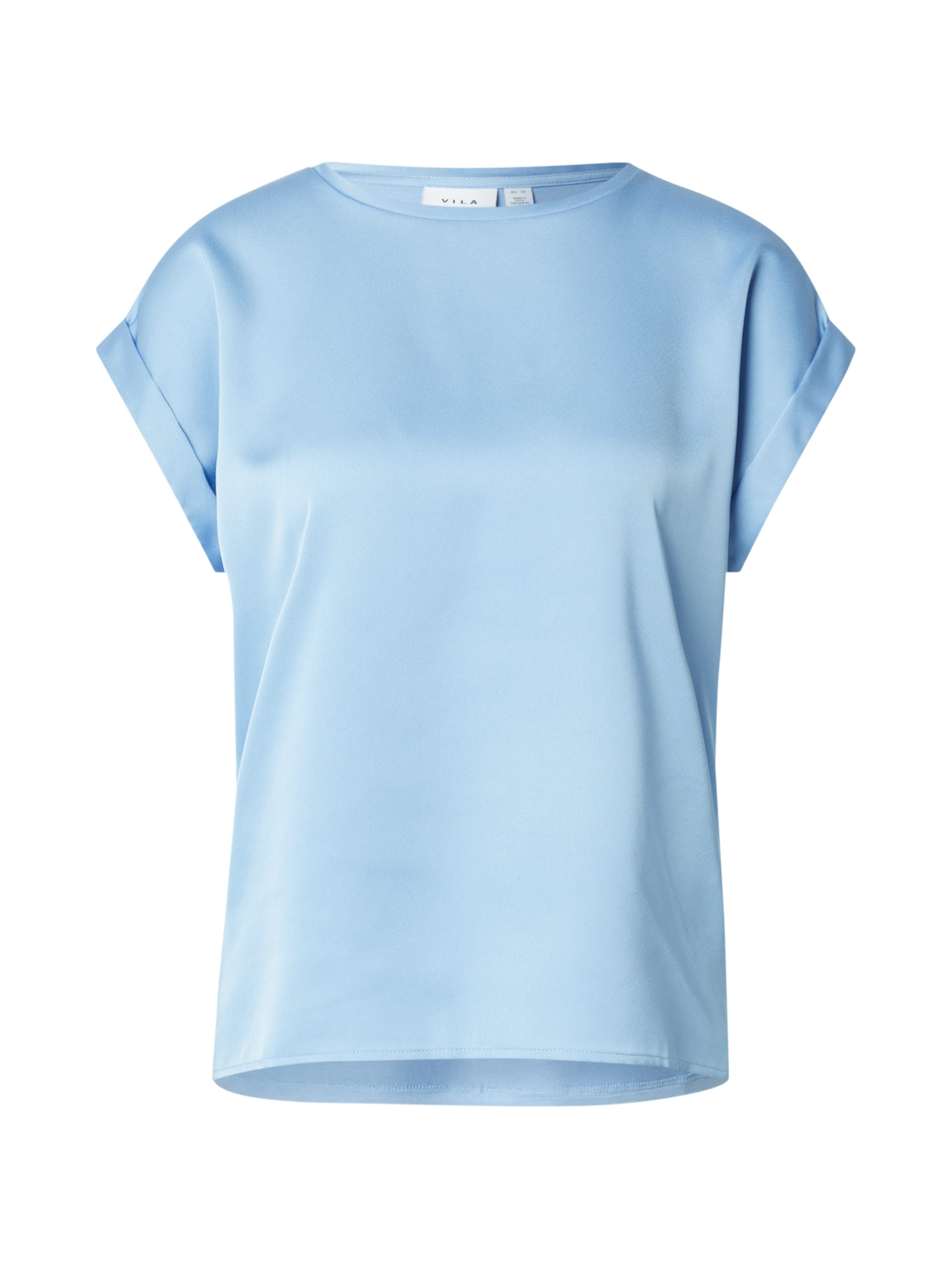 VILA Tričko 'VIELLETTE' – modrá: přední strana