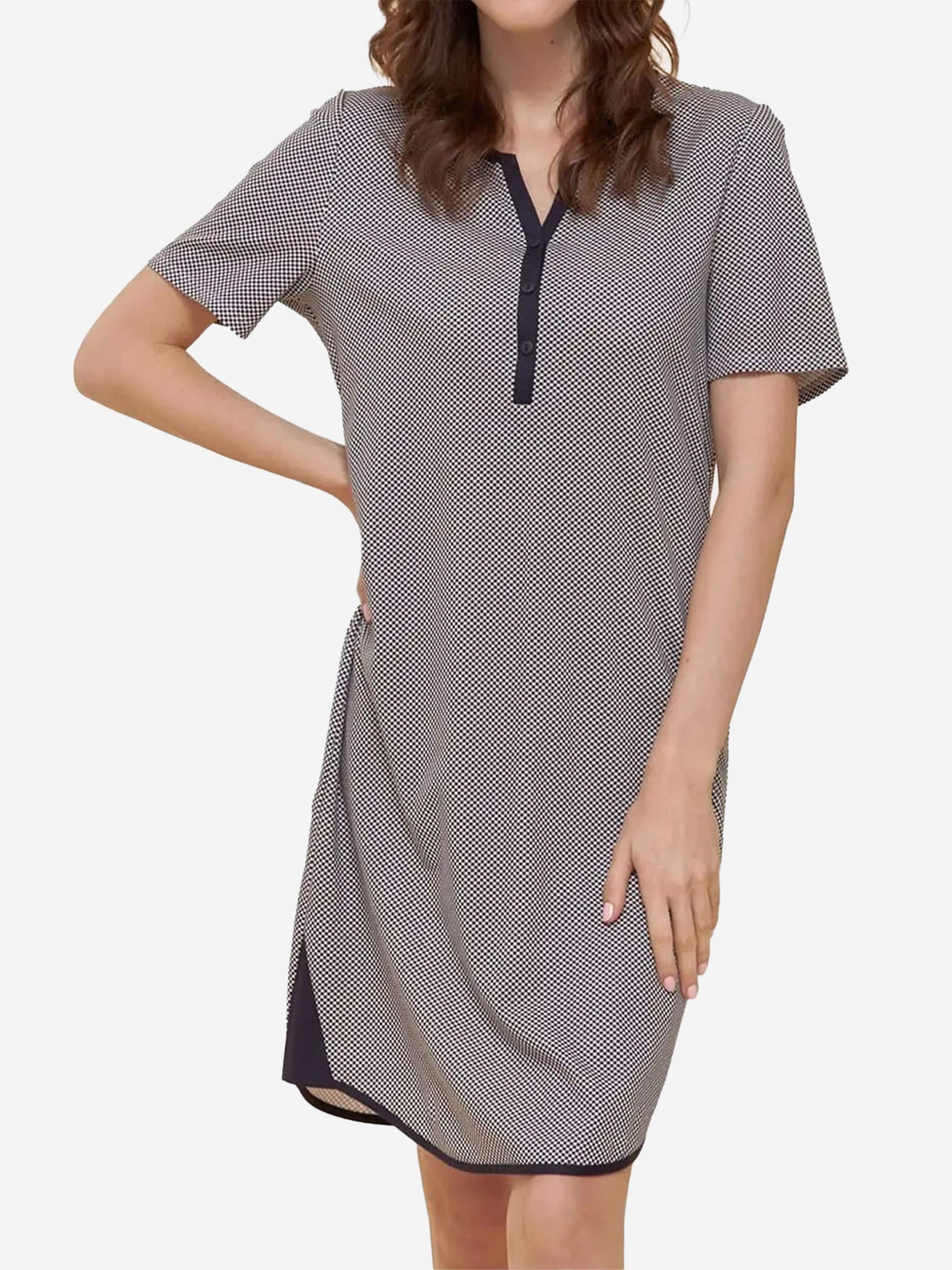 Chemise de nuit ' Punktedruck ' Rösch en bleu : devant