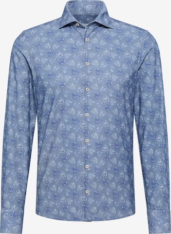 ETERNA Button Up Shirt in Blue: front