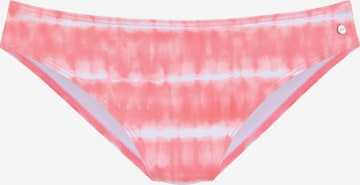 Pantaloncini per bikini di s.Oliver in rosa: frontale