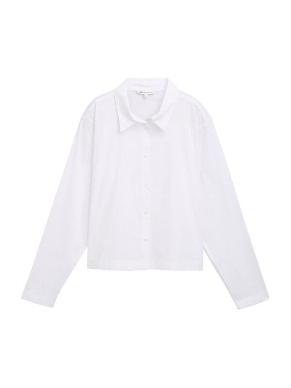 TOM TAILOR DENIM Blouse in White