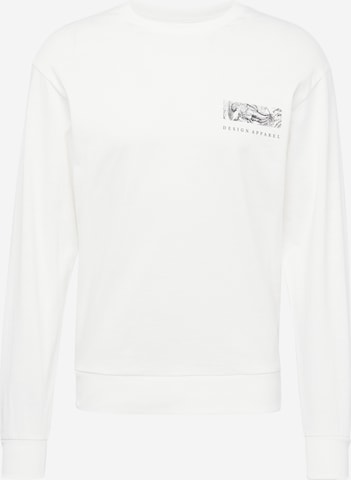 JACK & JONES Sweatshirt 'GURU' i hvit: forside