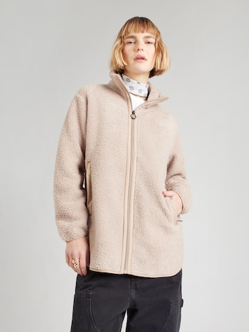 CMP - Chaqueta polar funcional en marrón: frente