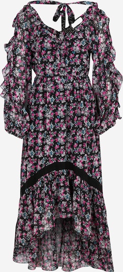 Wallis Petite Vestido em petróleo / rosa / preto / branco, Vista do produto