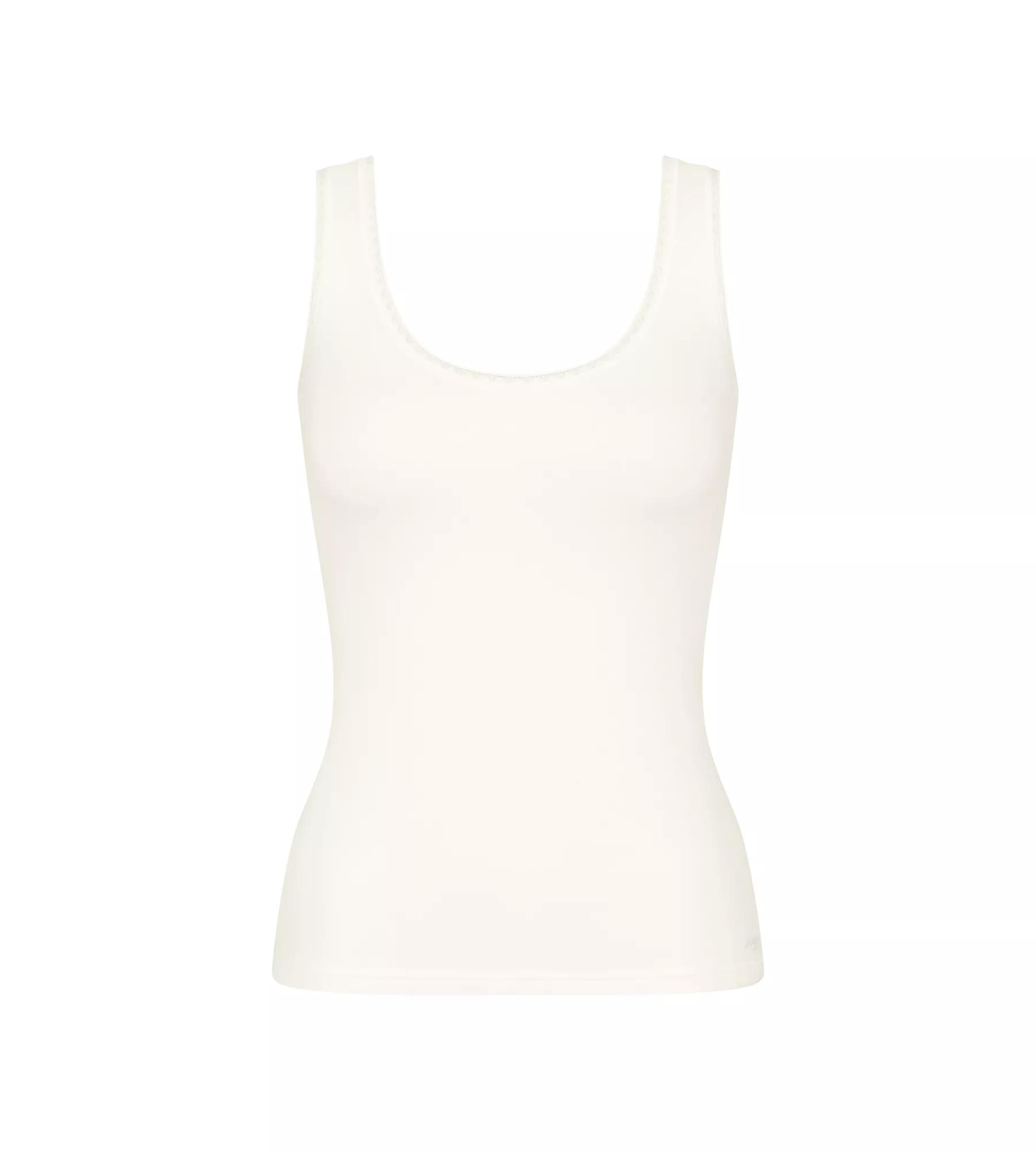 SLOGGI Spodnja majica 'Go' | bela barva: sprednja stran