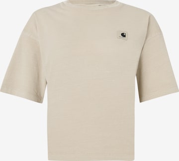 Carhartt WIP - Camisa 'Nelson' em cinzento: frente