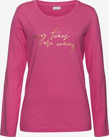 Chemise de nuit LASCANA en rose : devant
