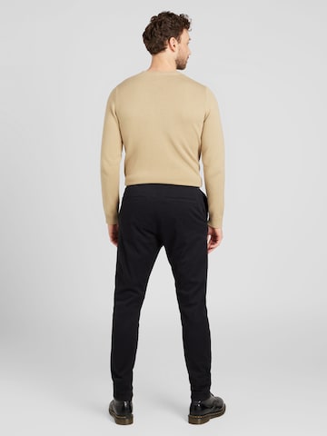 QS Tapered Trousers in Black