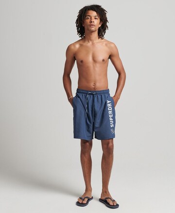 Shorts de bain Superdry en bleu