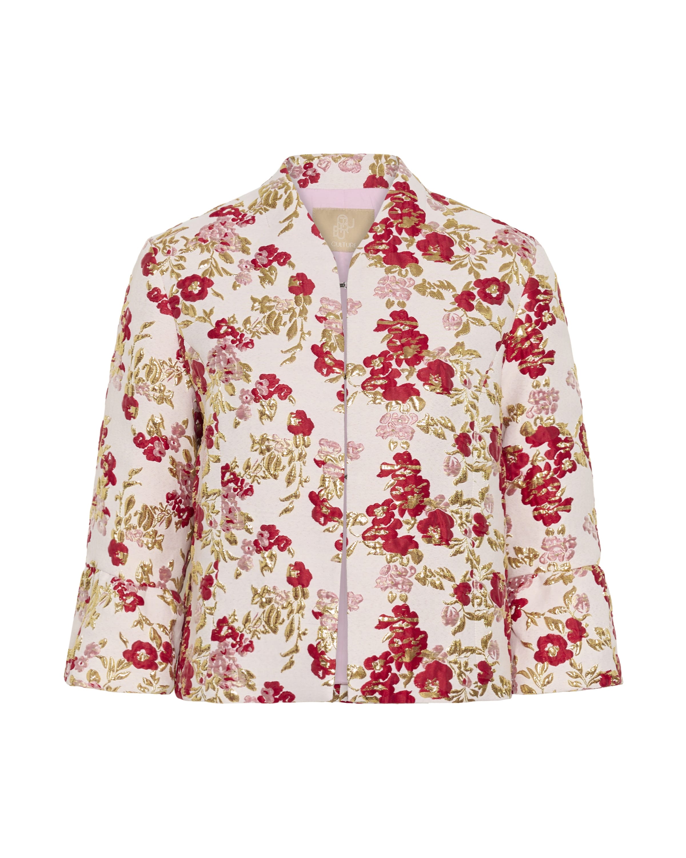 CULTURE Overgangsjakke 'Alfride' i rød: forside