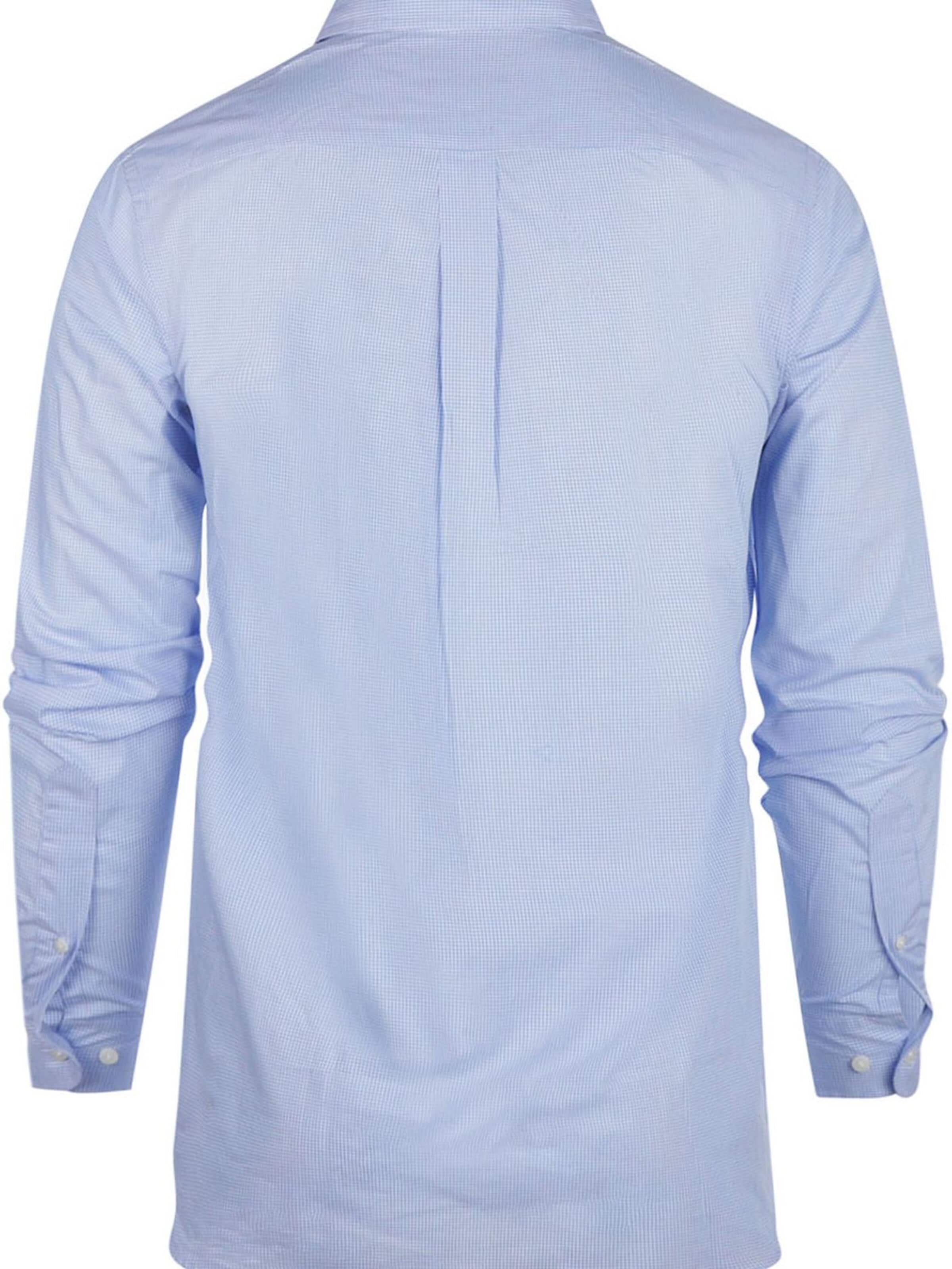Coupe regular Chemise Steppin' out en bleu