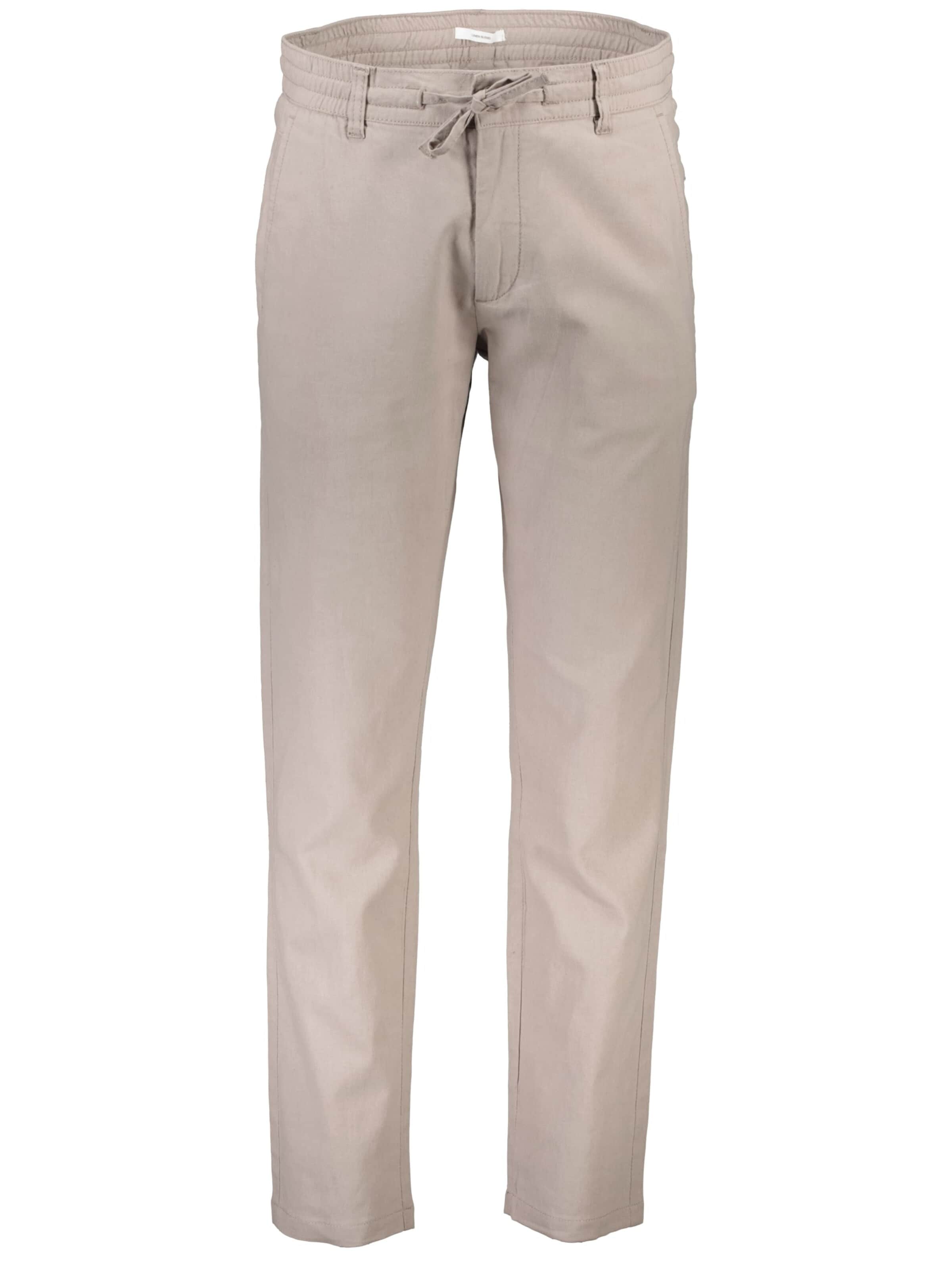 Effilé Pantalon Lindbergh en beige : devant
