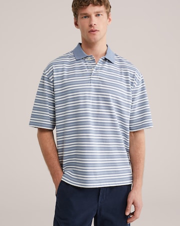 WE Fashion Футболка в Синий: спереди