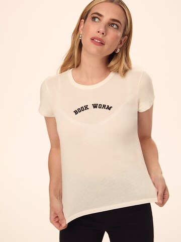 Daahls by Emma Roberts exclusively for ABOUT YOU Футболка 'Caya' в Белый