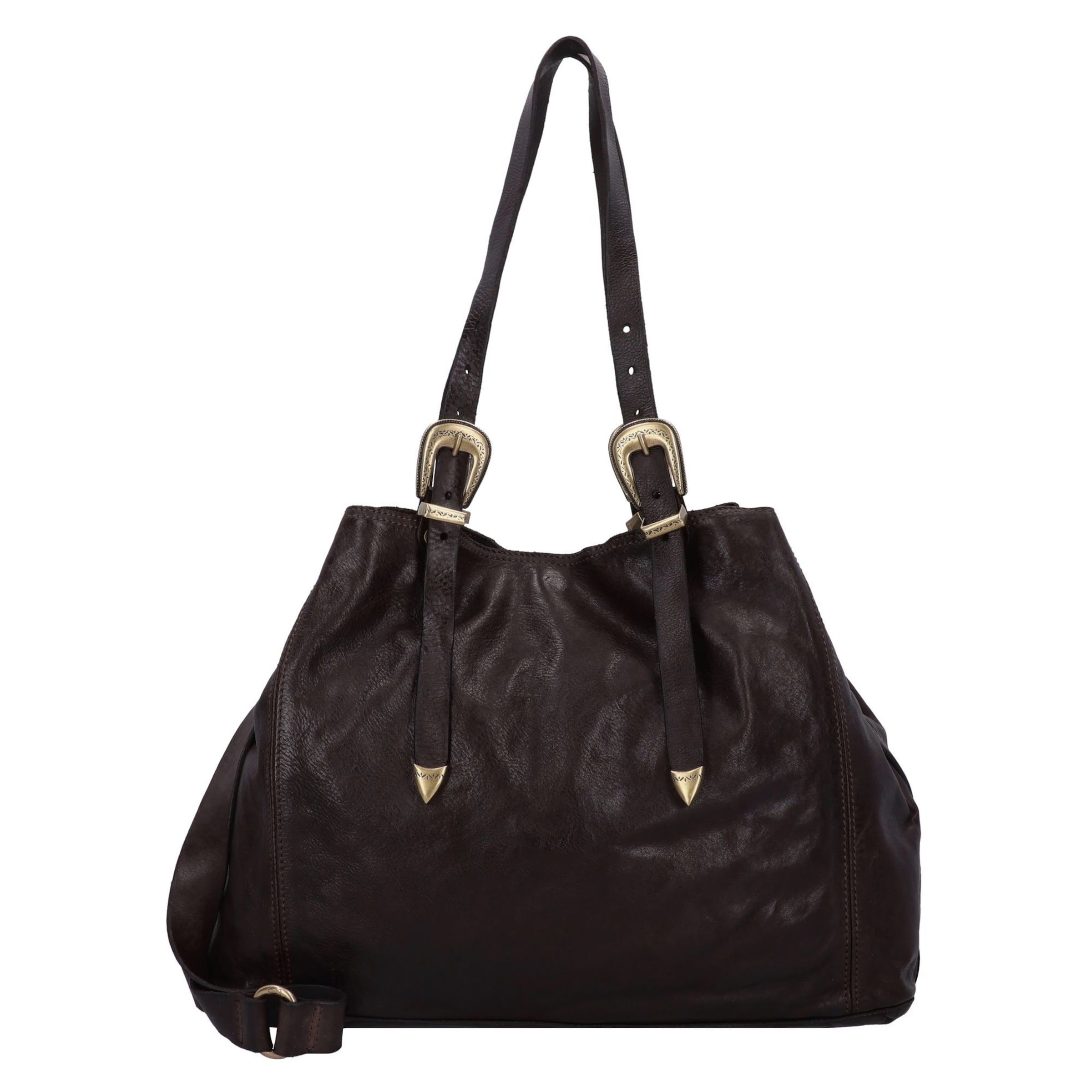 Campomaggi Shopper 'Lidia' in Brown: front