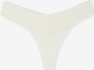 ETAM Thong 'Incandescente' in Beige: front