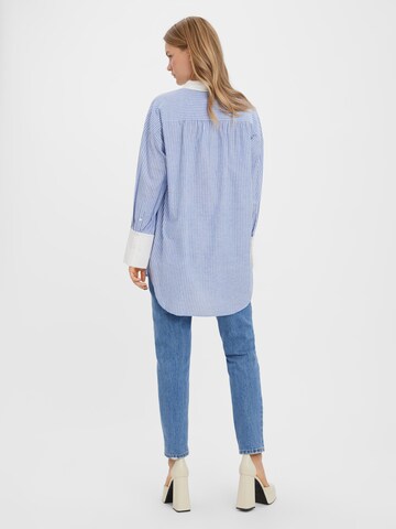 VERO MODA Bluse 'LEONORA' in Blau