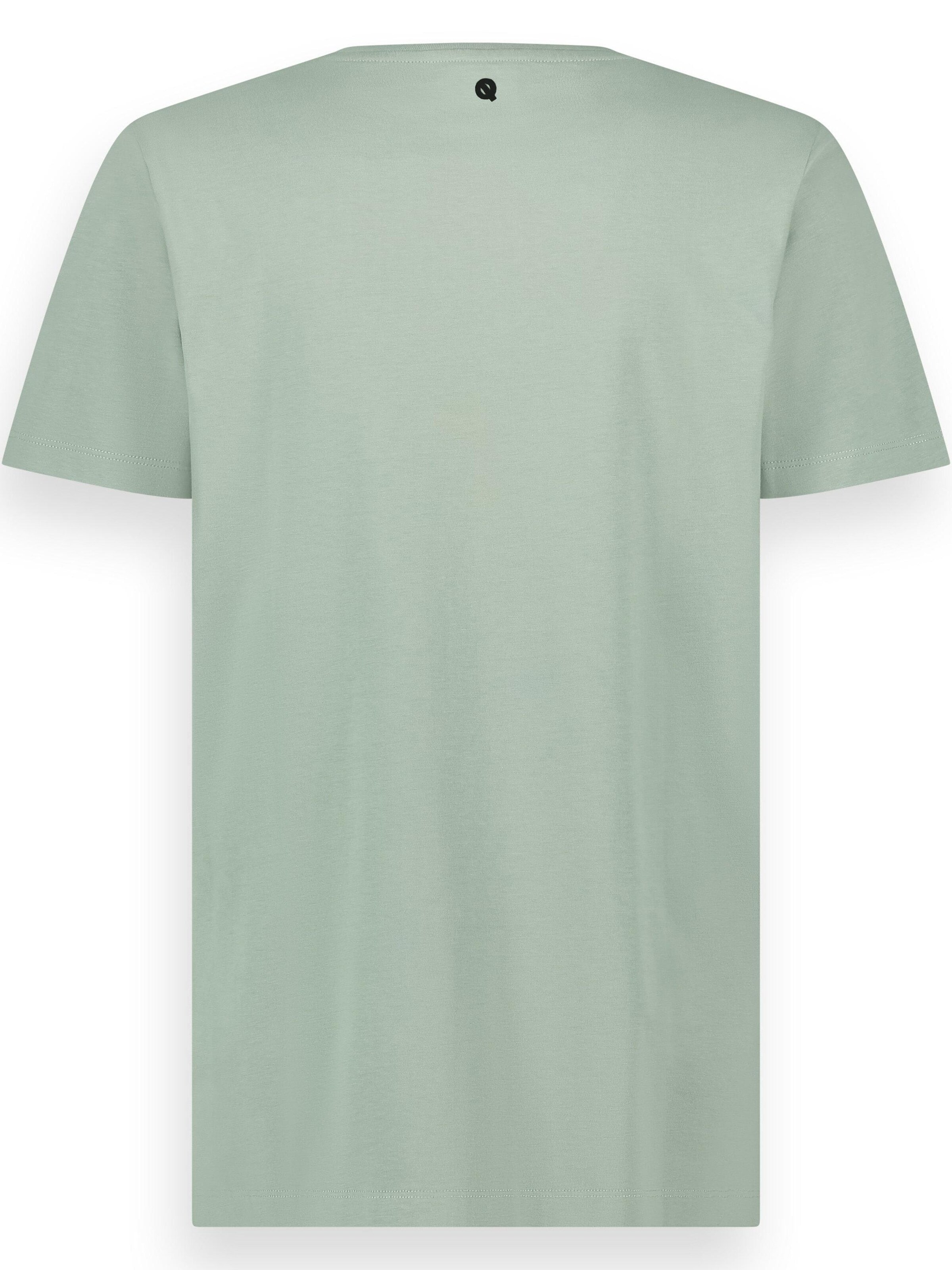 LEBASQ Shirt 'The Baker Crew Neck' in Grey