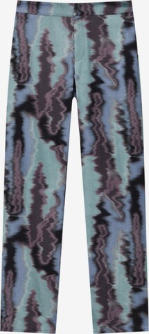 Pull&Bear Normalny krój Spodnie w kolorze fioletowy: przód