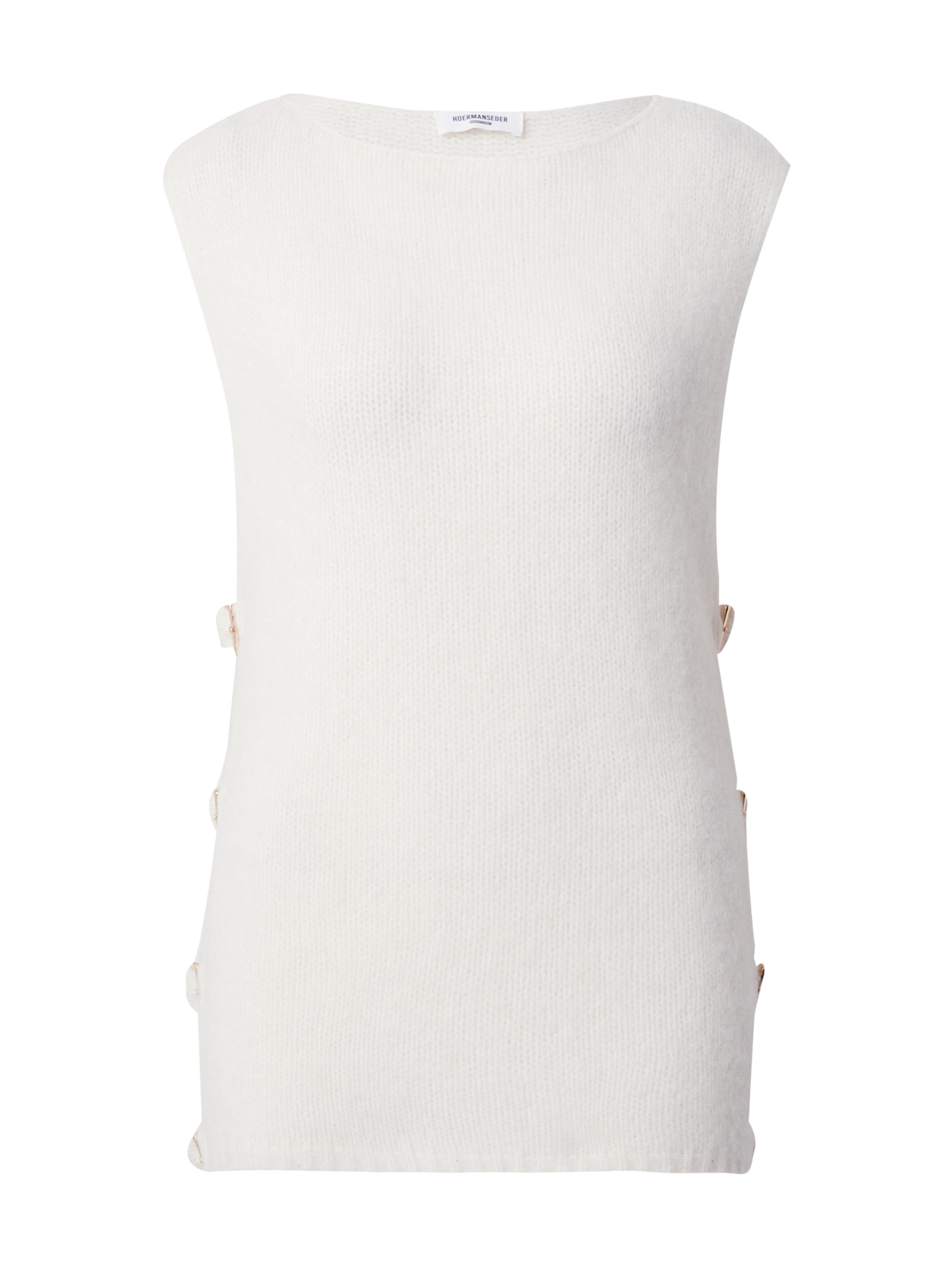 Hoermanseder Kardigany 'Chani' – bílá: přední strana