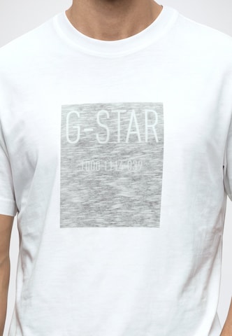 T-Shirt 'Inside Out' G-STAR en blanc