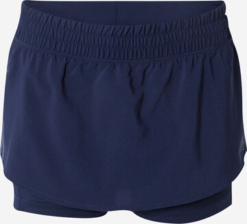 ADIDAS SPORTSWEAR Sportbroek 'Run Icons 3-Stripes Skort' in Blauw: voorkant