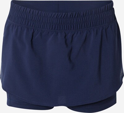 ADIDAS SPORTSWEAR Pantalon de sport 'Run Icons 3-Stripes Skort' en bleu foncé / gris, Vue avec produit