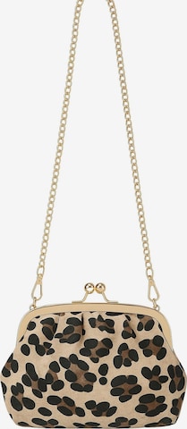 COLLEZIONE ALESSANDRO Umhängetasche 'Leo Purse' in Braun: Vorderseite