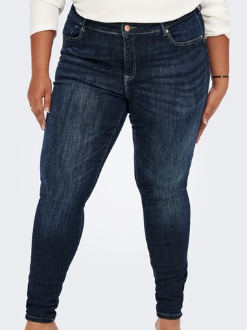 Skinny Jean 'CARPower' ONLY Carmakoma en bleu