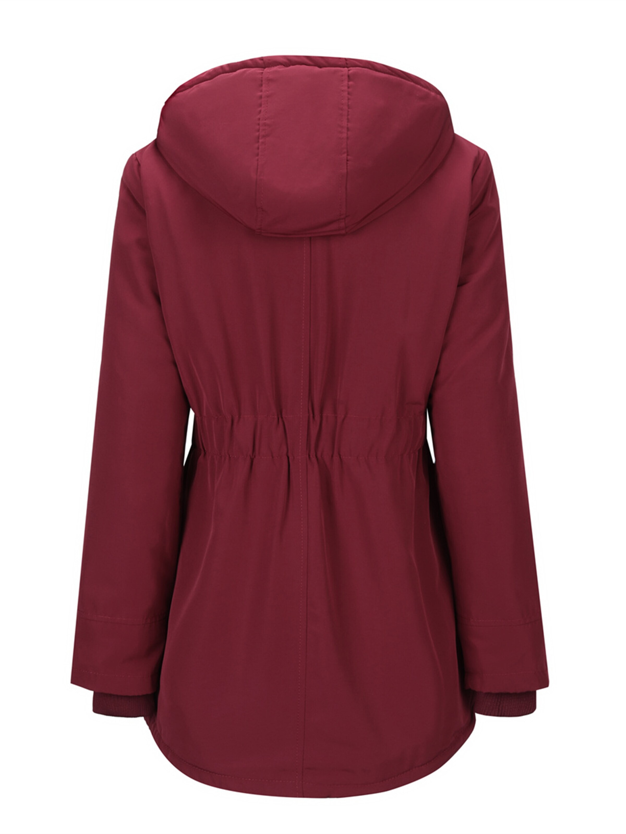 YOUTHUP Winter Jacket in Red