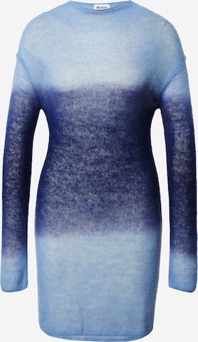 Abito in maglia 'Tini' di WEEKDAY in blu: frontale