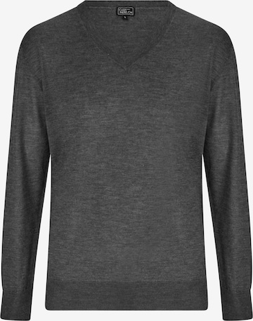 Pull-over CASH-MERE.CH en gris : devant