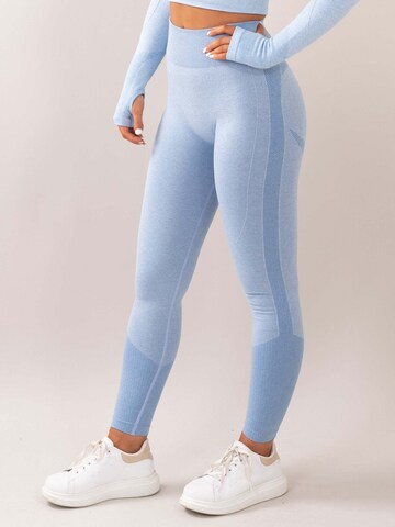 Divina Skinny Sporthose 'Four' in Blau