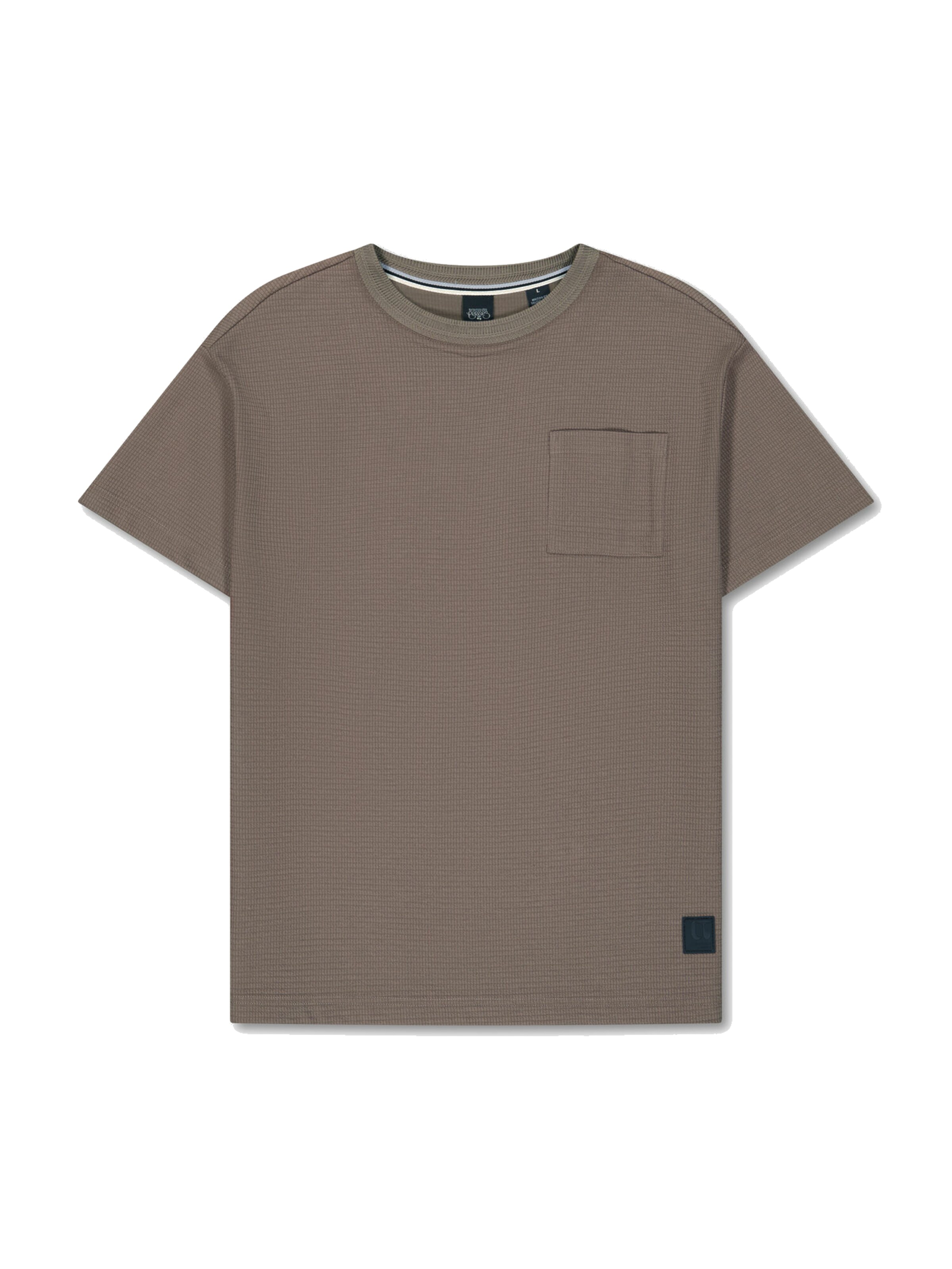 Le Temps Des Cerises Shirt 'Coba' in Bruin: voorkant