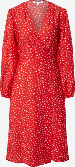 EDITED Kleid 'Alene' in rot / weiß, Produktansicht