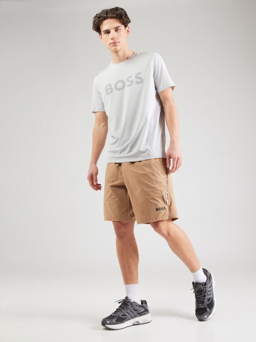 T-Shirt fonctionnel BOSS en gris